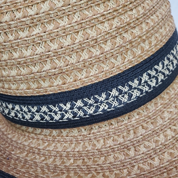 Eric Javits Squishee Straw Fedora - Picture 9 of 16